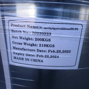 Cilindro incolor N-Methylpyrrolidone NMP CAS 872-50-4 do ferro do agente de limpeza 200KG da categoria eletrônica