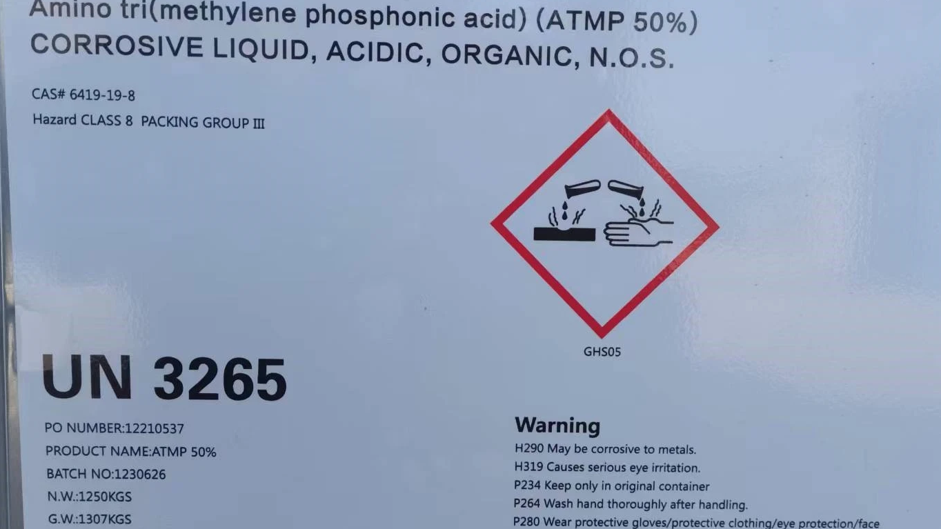 Sinobio Química Entregue o ATMP 50% para um cliente americano hoje