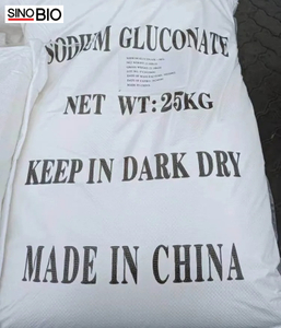 Gluconato de sódio de qualidade alimentar e de grau industrial CAS 527-07-1 Mistura química e de concreto para construção