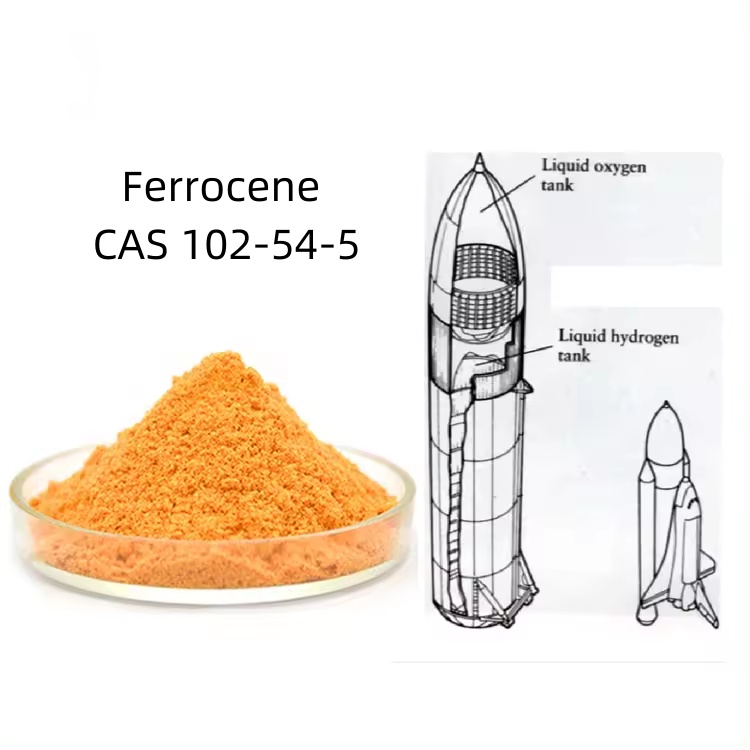 China Fabricação Pó Ferroceno para Fogos de Artifício Ferroceno 99% CAS 102-54-5